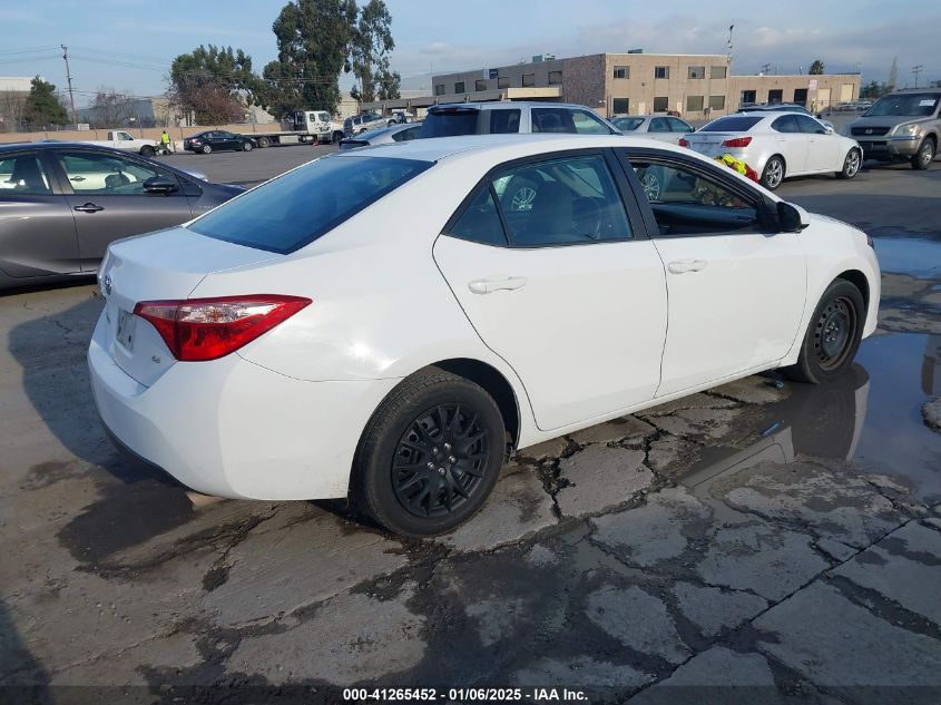 2017 TOYOTA COROLLA LE - 2T1BURHEXHC933214