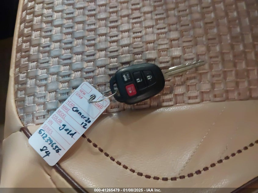 2012 TOYOTA CAMRY VIN: 4T4BF1FK4CR157373