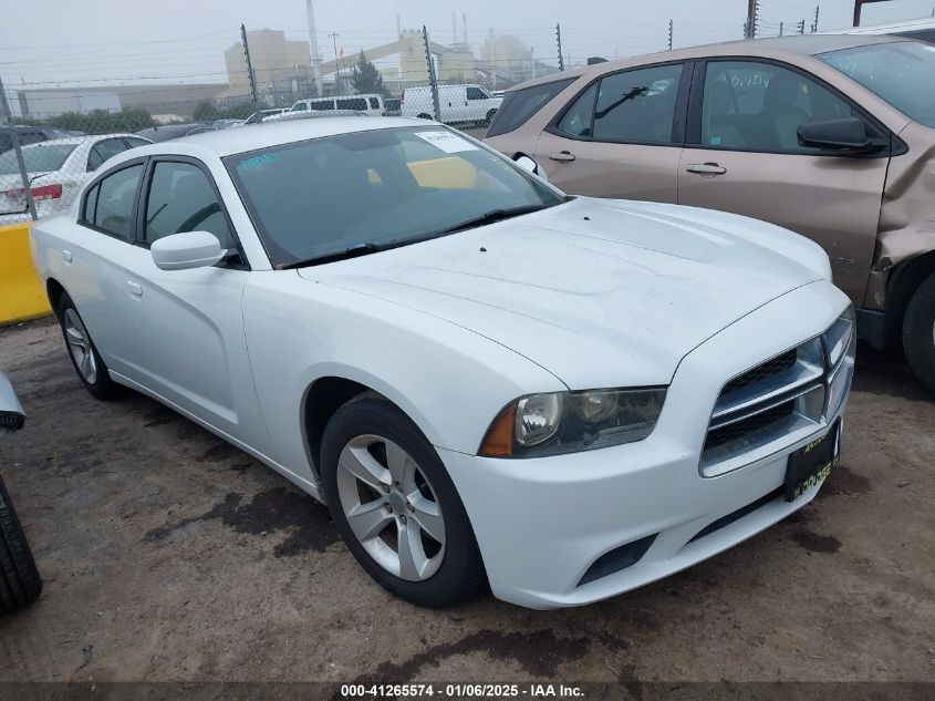 VIN 2C3CDXBGXDH539834 2013 Dodge Charger, SE no.1