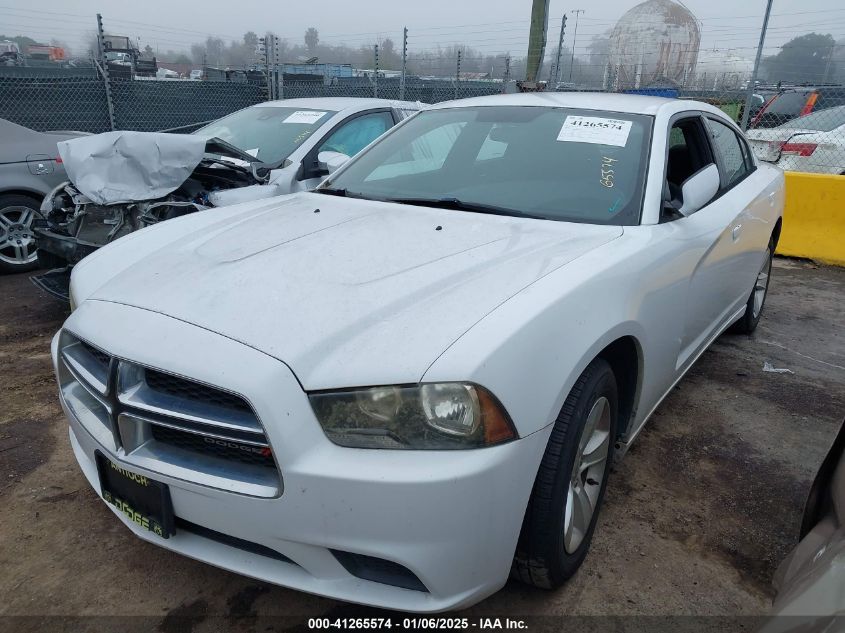 VIN 2C3CDXBGXDH539834 2013 Dodge Charger, SE no.2