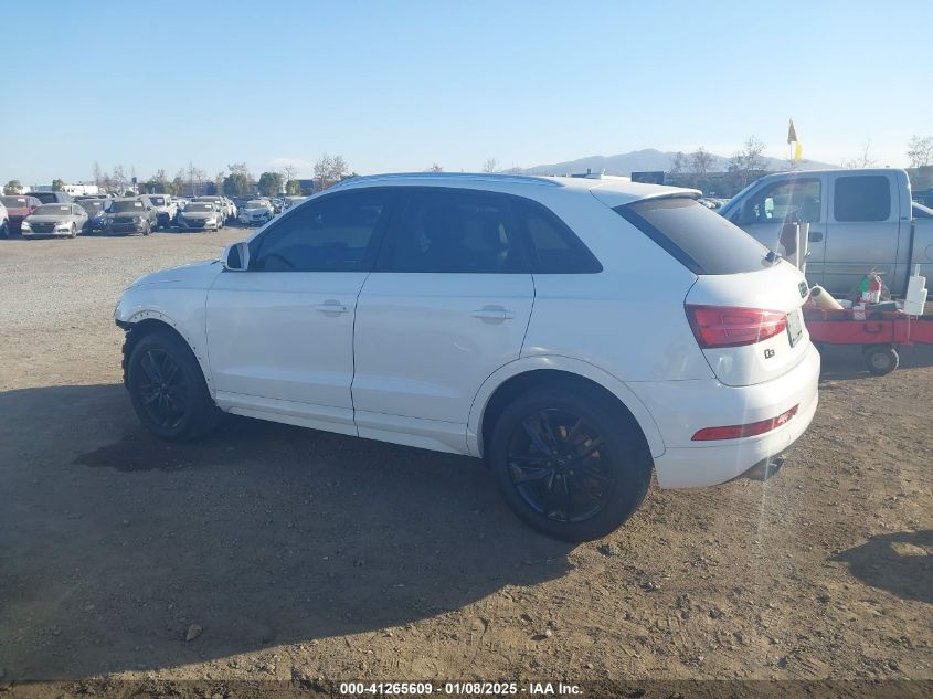 2017 AUDI Q3 2.0T PREMIUM - WA1BCCFS3HR016611