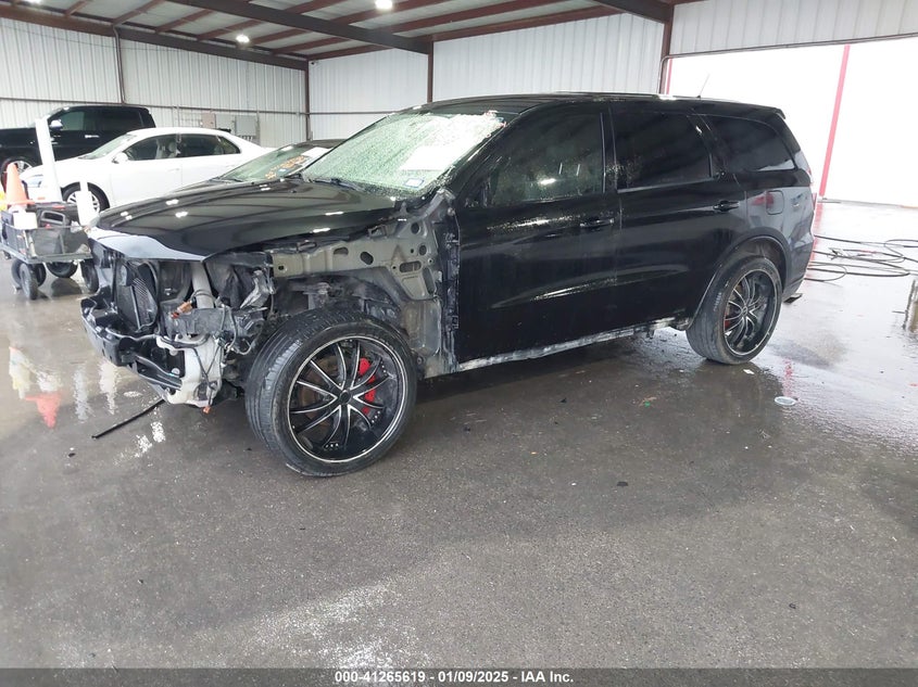 Vin: 1c4sdhct6dc699673, lot: 41755970, dodge durango r/t 20132