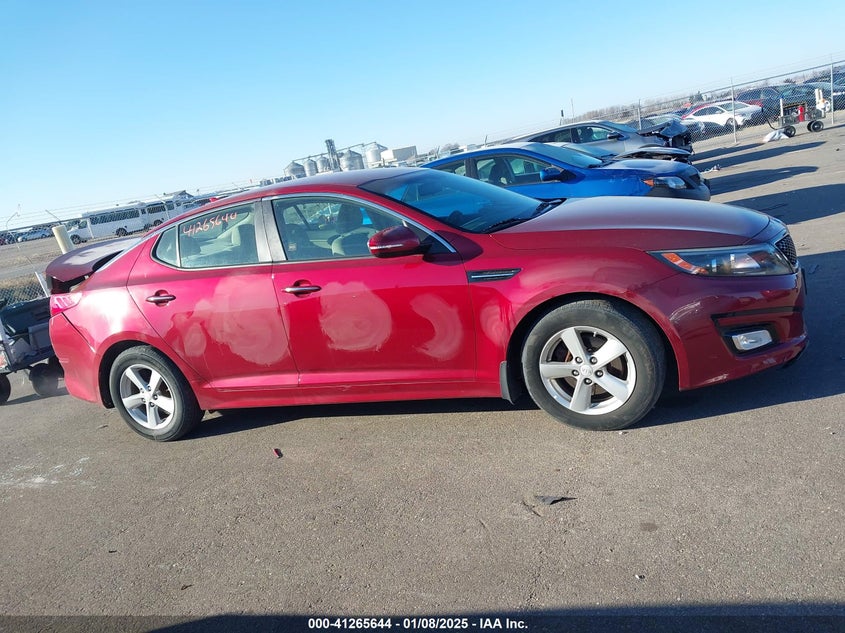 2015 KIA OPTIMA VIN: 5XXGM4A72FG456952