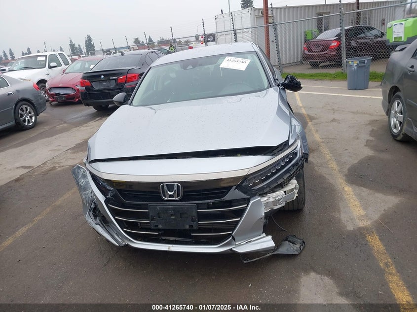 2022 HONDA ACCORD VIN: 1HGCV1F42NA073338