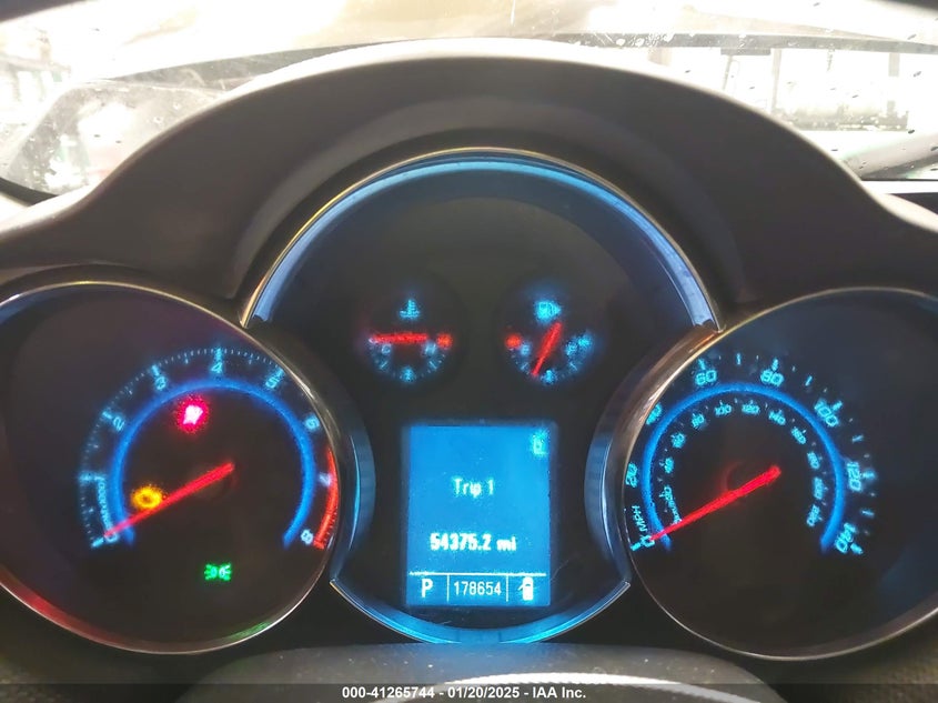 2011 CHEVROLET CRUZE VIN: 1G1PF5S96B7276210