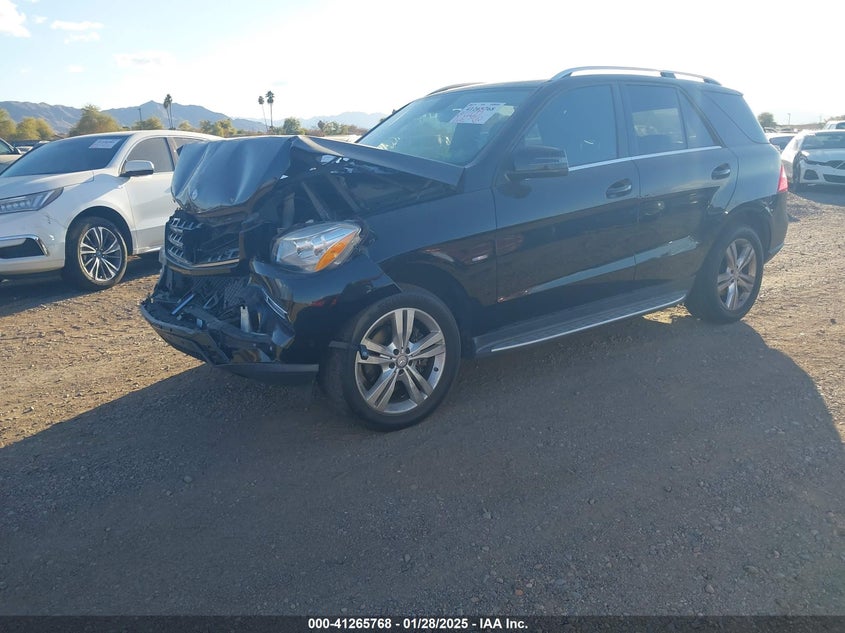 Vin: 4jgda5hb8ca030035, lot: 41756119, mercedes-benz ml 350 4matic 20122