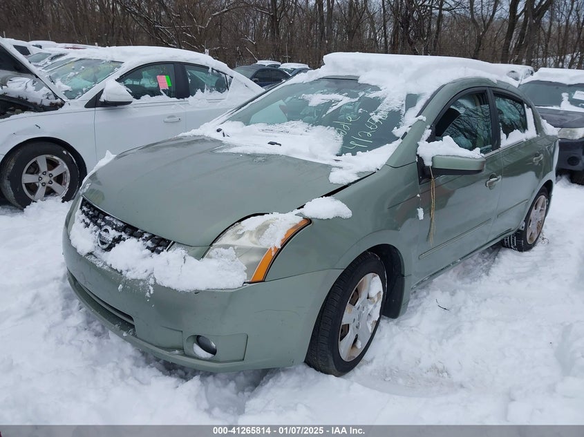 2008 NISSAN SENTRA VIN: 3N1AB61E78L642552