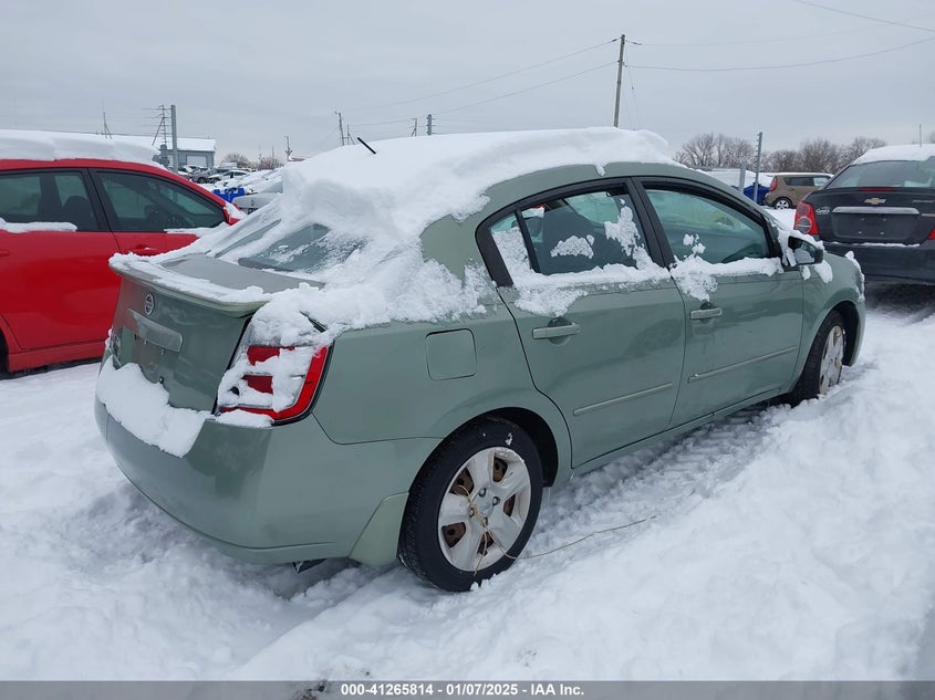 2008 NISSAN SENTRA VIN: 3N1AB61E78L642552