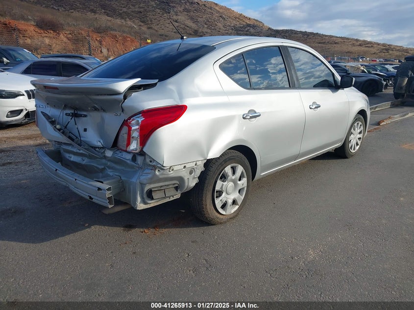 Vin: 3n1cn7ap8hk424410, lot: 41756264, nissan versa 1.6 sv 20174