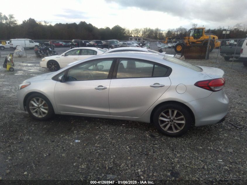 VIN 3KPFL4A73HE132337 2017 KIA FORTE no.14