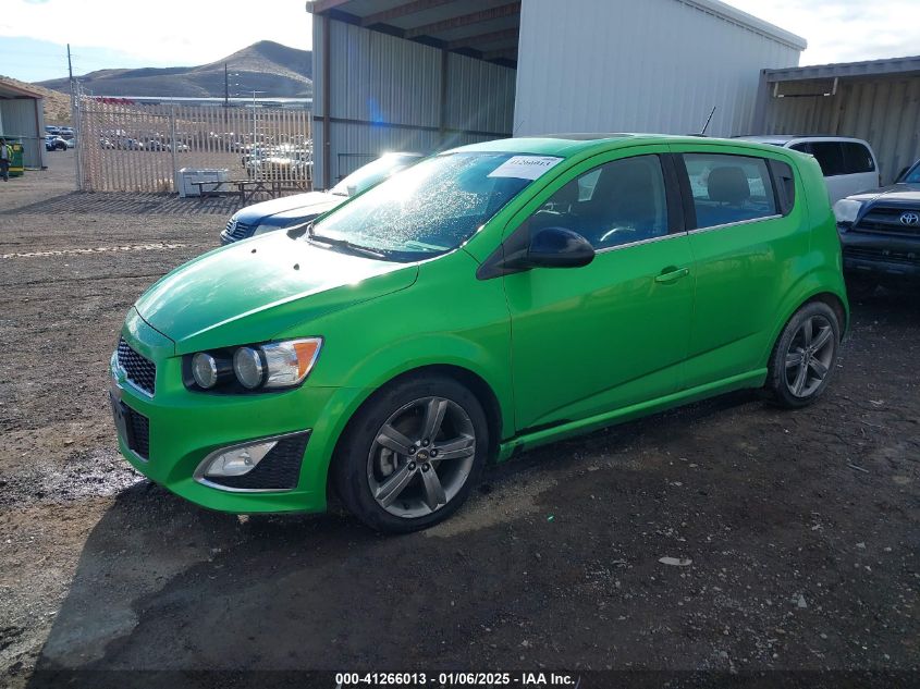 VIN 1G1JG6SB5G4157049 2016 Chevrolet Sonic, Rs Auto no.2