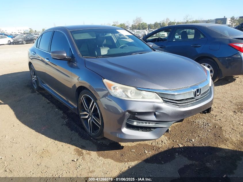 VIN 1HGCR2F1XHA033688 2017 Honda Accord, Sport Se no.1