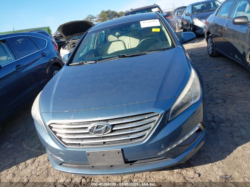 2015 HYUNDAI SONATA SE - 5NPE24AF0FH182174