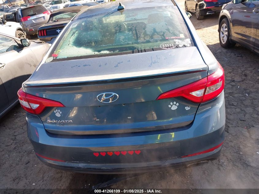 2015 HYUNDAI SONATA SE - 5NPE24AF0FH182174