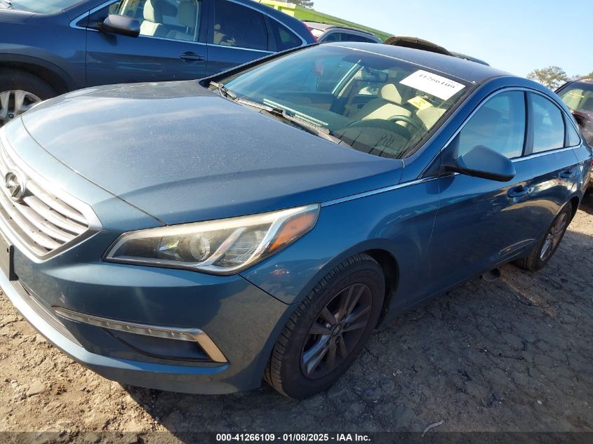 2015 HYUNDAI SONATA SE - 5NPE24AF0FH182174