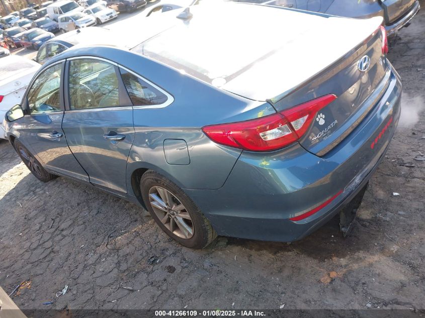 2015 HYUNDAI SONATA SE - 5NPE24AF0FH182174