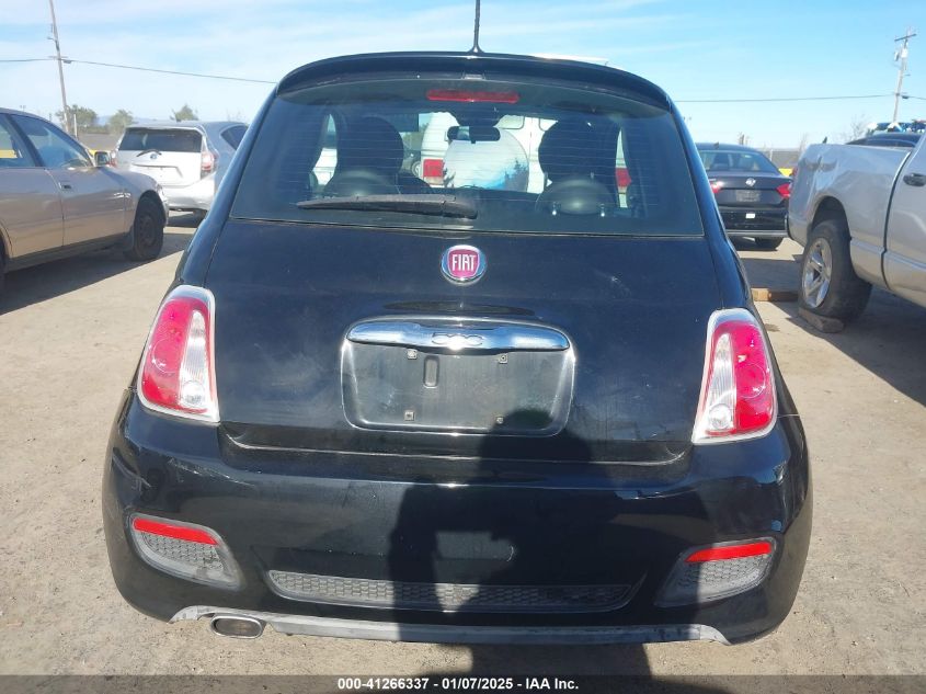 2015 Fiat 500 Sport VIN: 3C3CFFBR6FT656732 Lot: 41266337