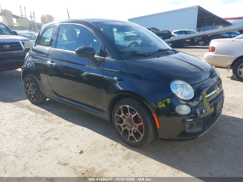 VIN 3C3CFFBR6FT656732 2015 Fiat 500, Sport no.1