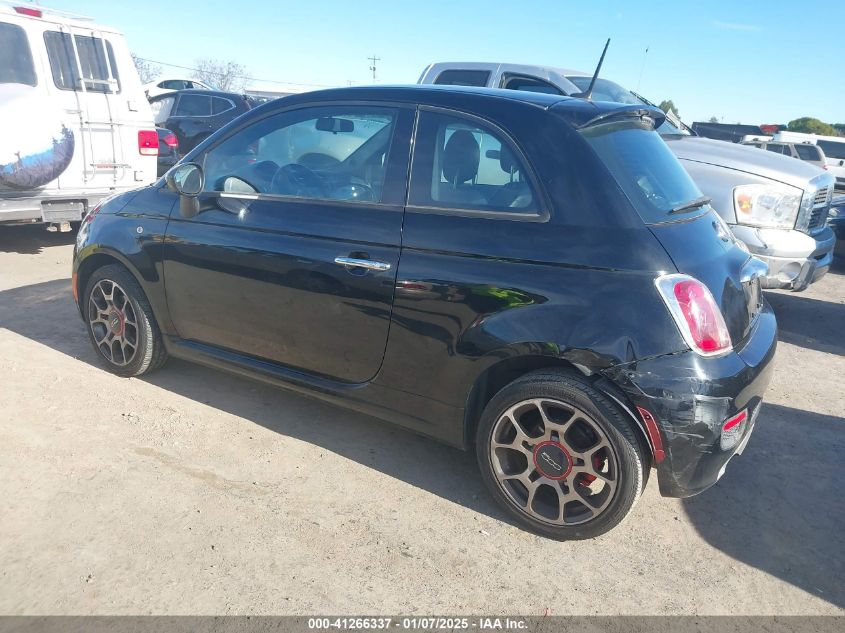 VIN 3C3CFFBR6FT656732 2015 Fiat 500, Sport no.3