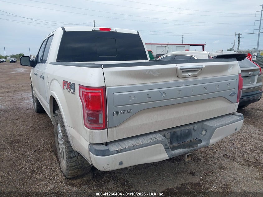 2017 FORD F-150 VIN: 1FTEW1EF0HFA59579