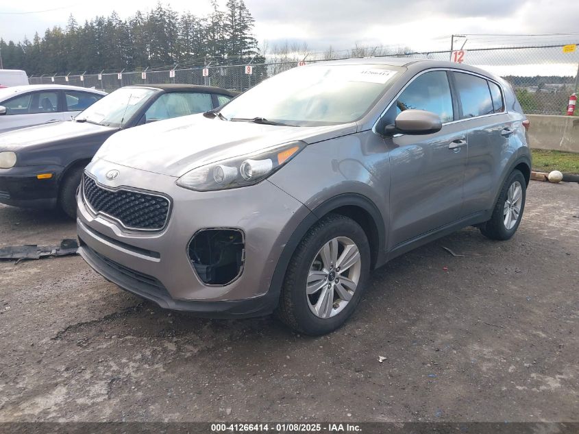 VIN KNDPM3AC4K7507958 2019 KIA Sportage, LX no.2