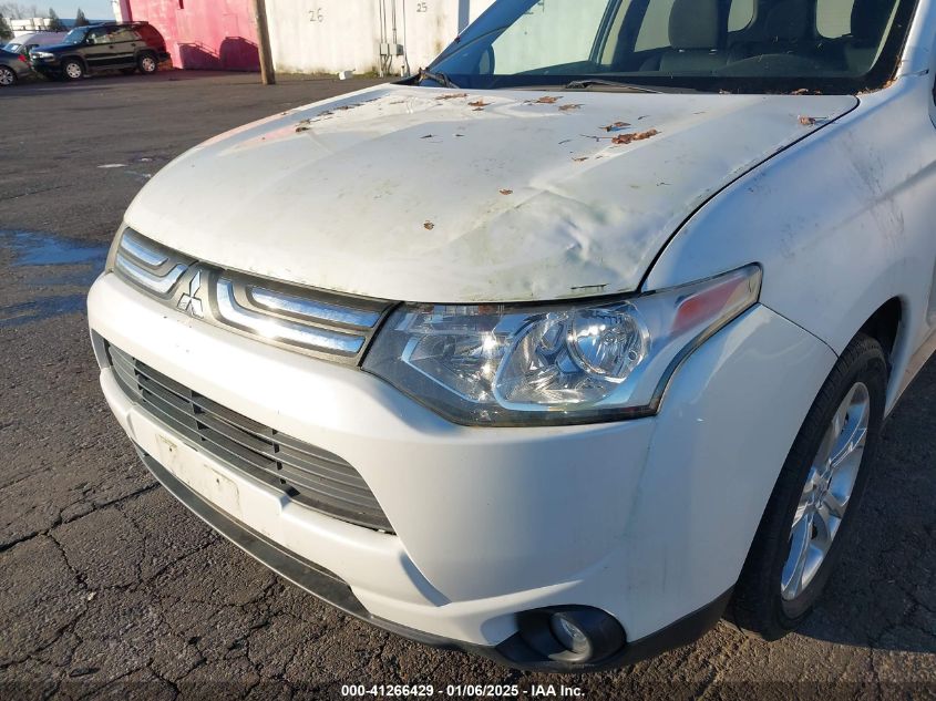 VIN JA4AZ3A38EZ015427 2014 Mitsubishi Outlander, SE no.6