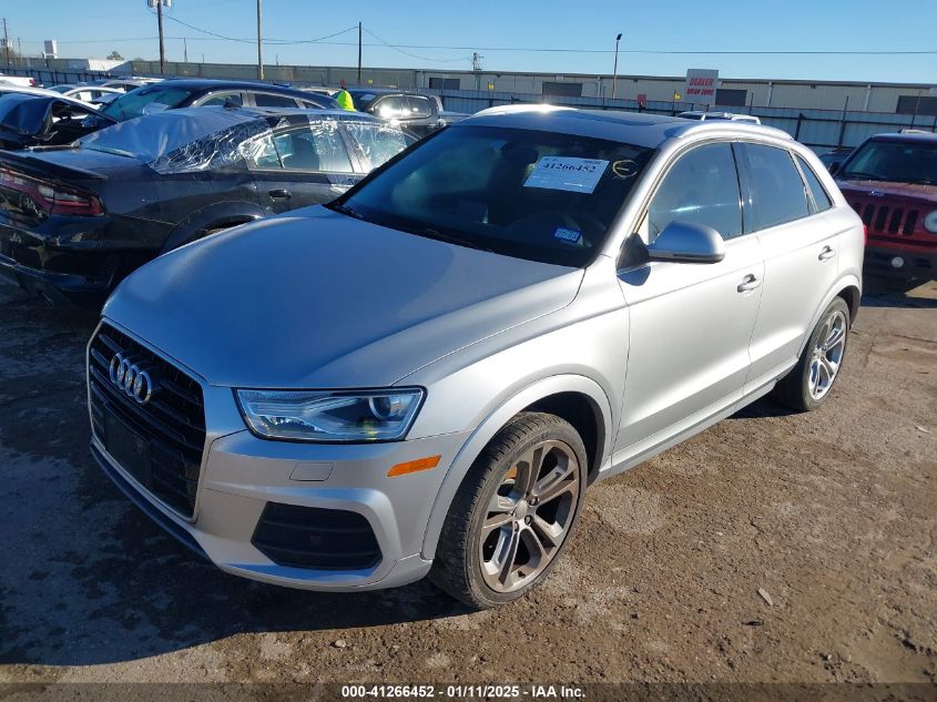 VIN WA1BFCFS2GR002110 2016 AUDI Q3 no.2