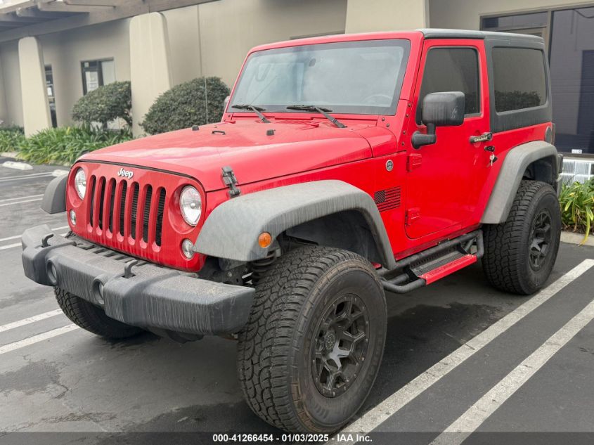 VIN 1C4AJWAG0FL750098 2015 JEEP WRANGLER no.2