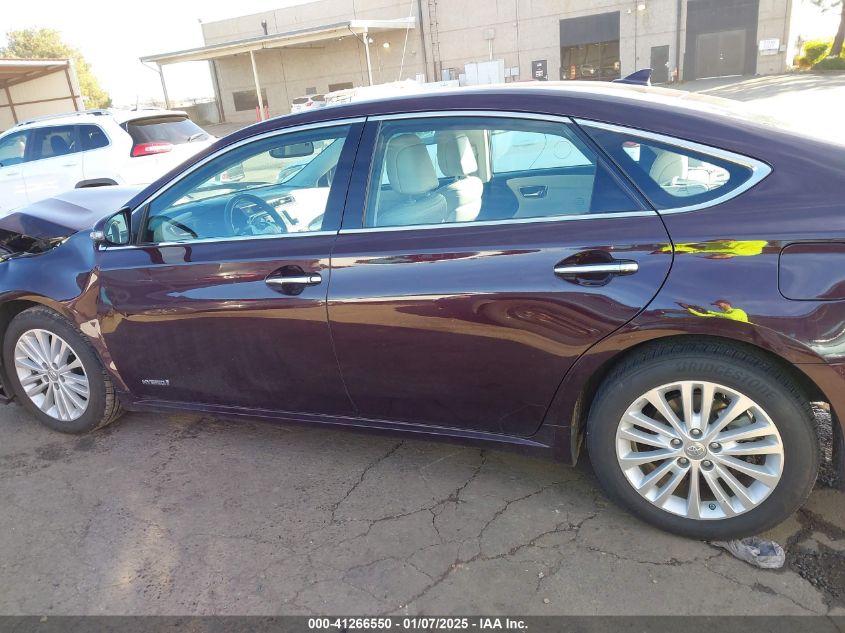 VIN 4T1BD1EB5DU011261 2013 Toyota Avalon, Hybrid Li... no.14