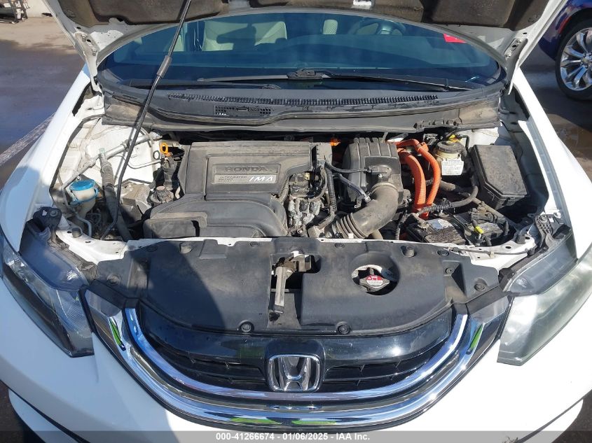 VIN 19XFB4F25EE001213 2014 Honda Civic, Hybrid no.10