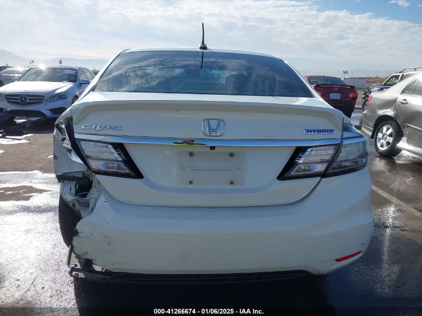 VIN 19XFB4F25EE001213 2014 Honda Civic, Hybrid no.17