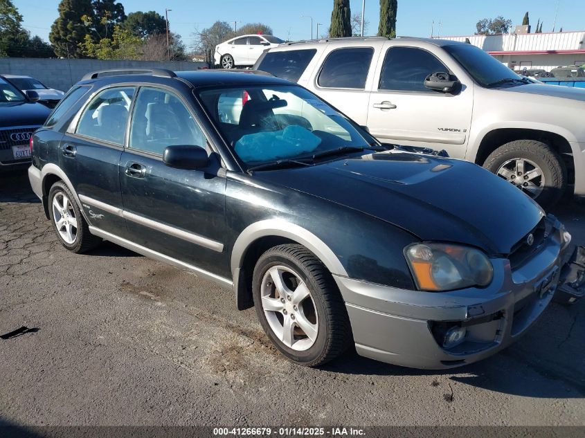 2005 Subaru Impreza Outback Sport Base W/Special Edition VIN: JF1GG68545H800375 Lot: 41266679