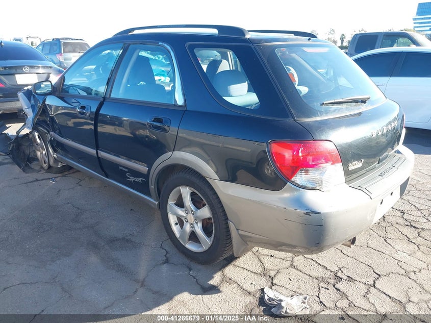 2005 SUBARU IMPREZA OUTBACK SPORT auction photo 3