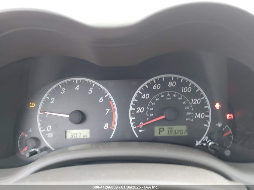 2010 Toyota Corolla VIN: 2T1BU4EE5AC422278 Lot: 41266809