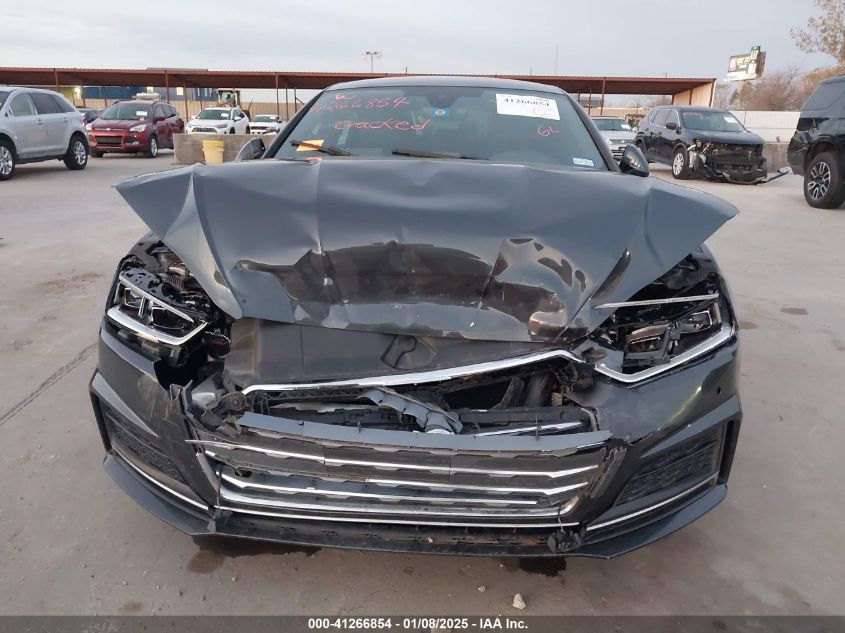 2018 Audi A5 2.0T Premium VIN: WAUENCF55JA065804 Lot: 41266854