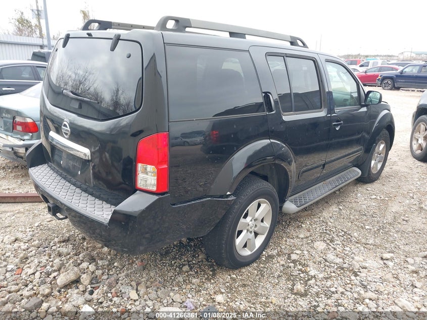 2012 NISSAN PATHFINDER VIN: 5N1AR1NN1CC603722