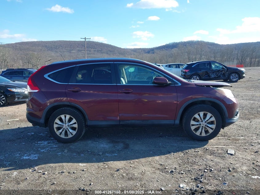 2013 HONDA CR-V EX-L - 5J6RM4H70DL004195