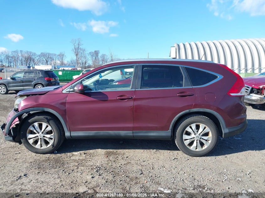 2013 HONDA CR-V EX-L - 5J6RM4H70DL004195