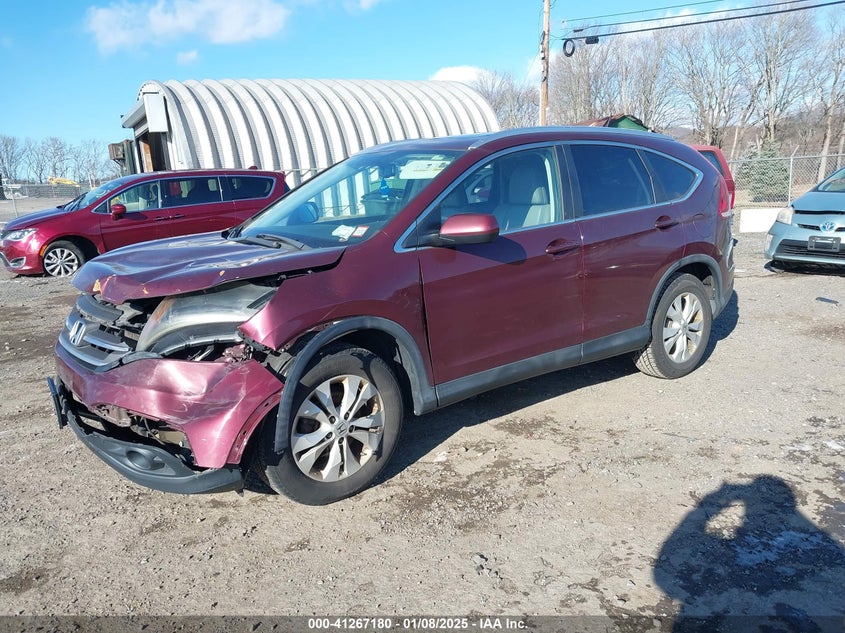 2013 HONDA CR-V EX-L - 5J6RM4H70DL004195