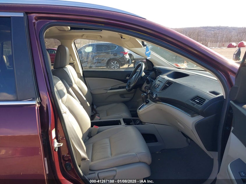 2013 HONDA CR-V EX-L - 5J6RM4H70DL004195