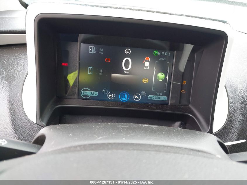 2013 CHEVROLET VOLT VIN: 1G1RC6E48DU111531