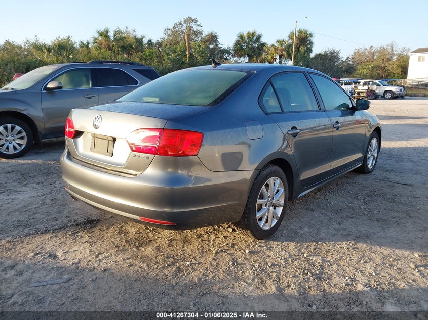2011 VOLKSWAGEN JETTA VIN: 3VWDX7AJ9BM349457