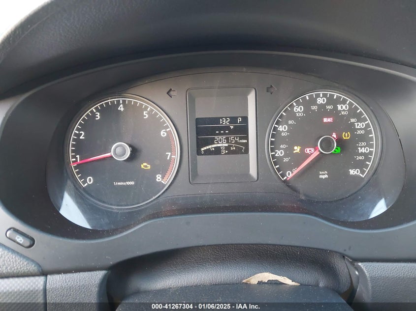 2011 VOLKSWAGEN JETTA VIN: 3VWDX7AJ9BM349457