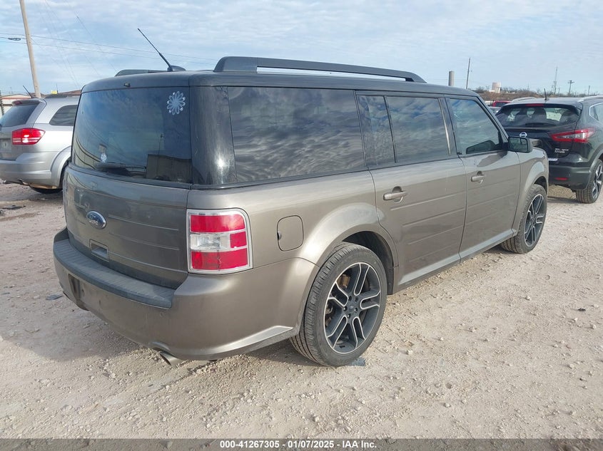 Vin: 2fmgk5b8xebd40749, lot: 41757656, ford flex se 20144