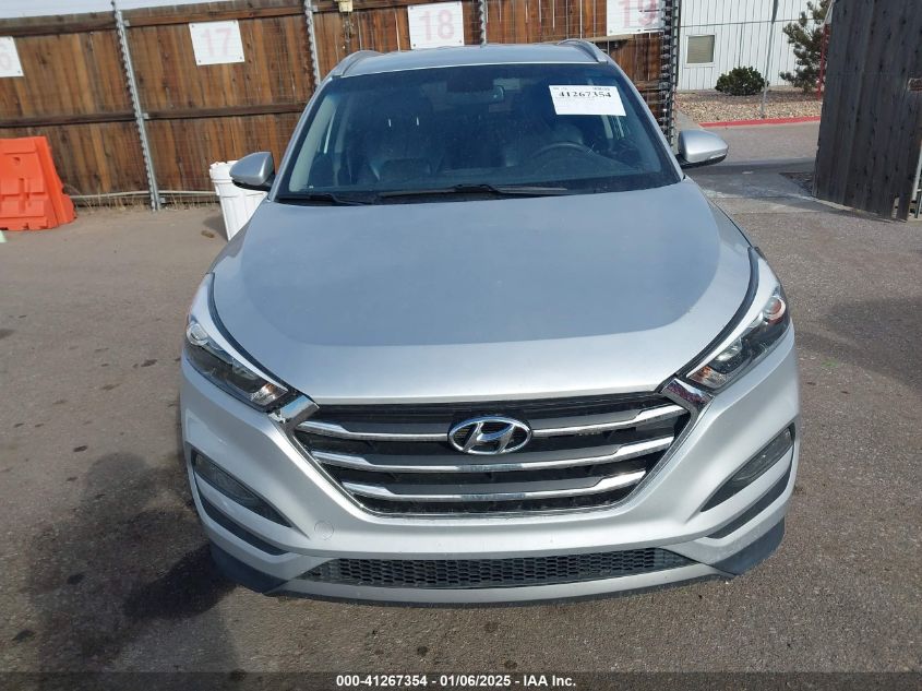 2018 Hyundai Tucson Limited VIN: KM8J3CA29JU617822 Lot: 41267354