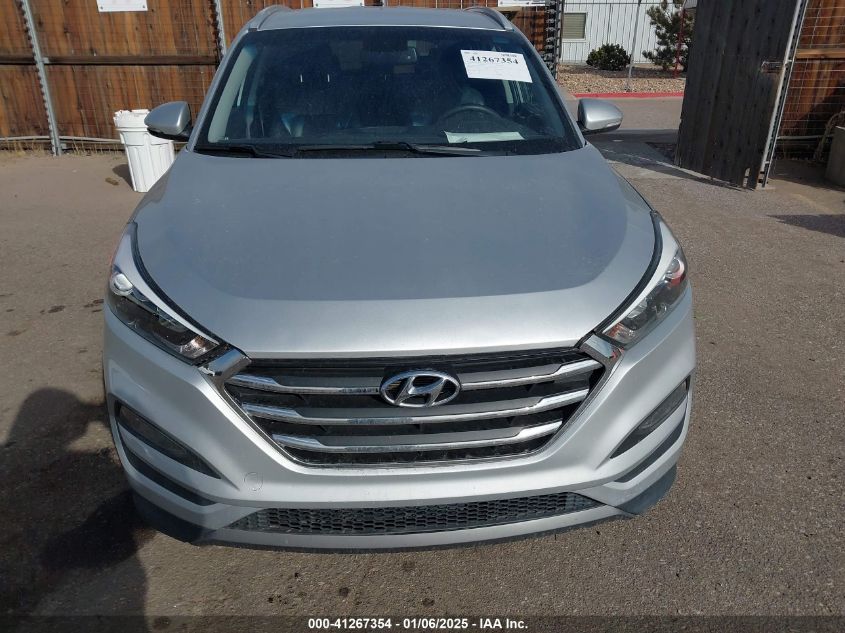 2018 Hyundai Tucson Limited VIN: KM8J3CA29JU617822 Lot: 41267354