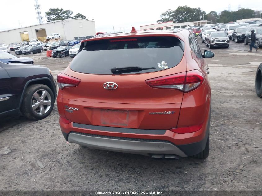 VIN KM8J33A24HU418073 2017 Hyundai Tucson, Limited no.16