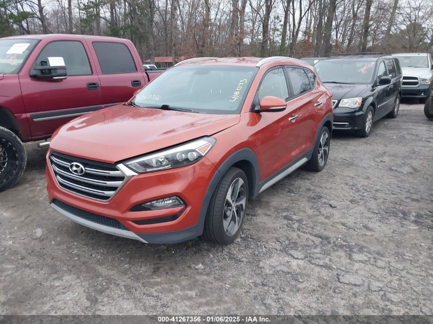 VIN KM8J33A24HU418073 2017 Hyundai Tucson, Limited no.2