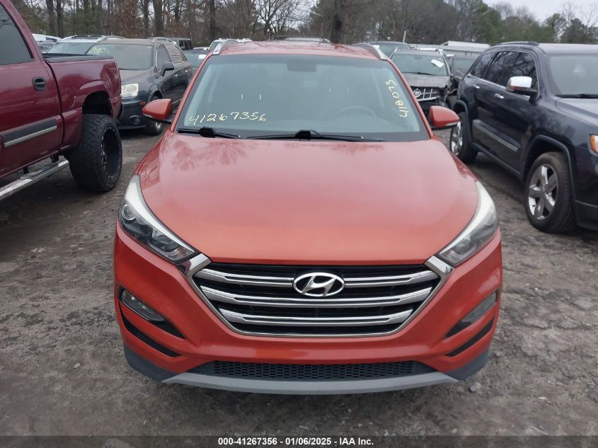 VIN KM8J33A24HU418073 2017 Hyundai Tucson, Limited no.6