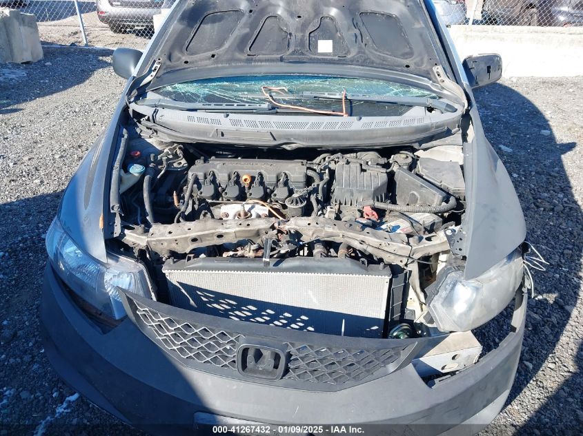 2009 Honda Civic Lx VIN: 2HGFG126298539873 Lot: 41267432